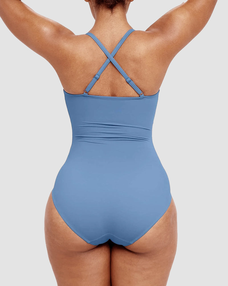 Smart Sculpt U-Ring Cut Out Shaping Swimsuitđź‘™