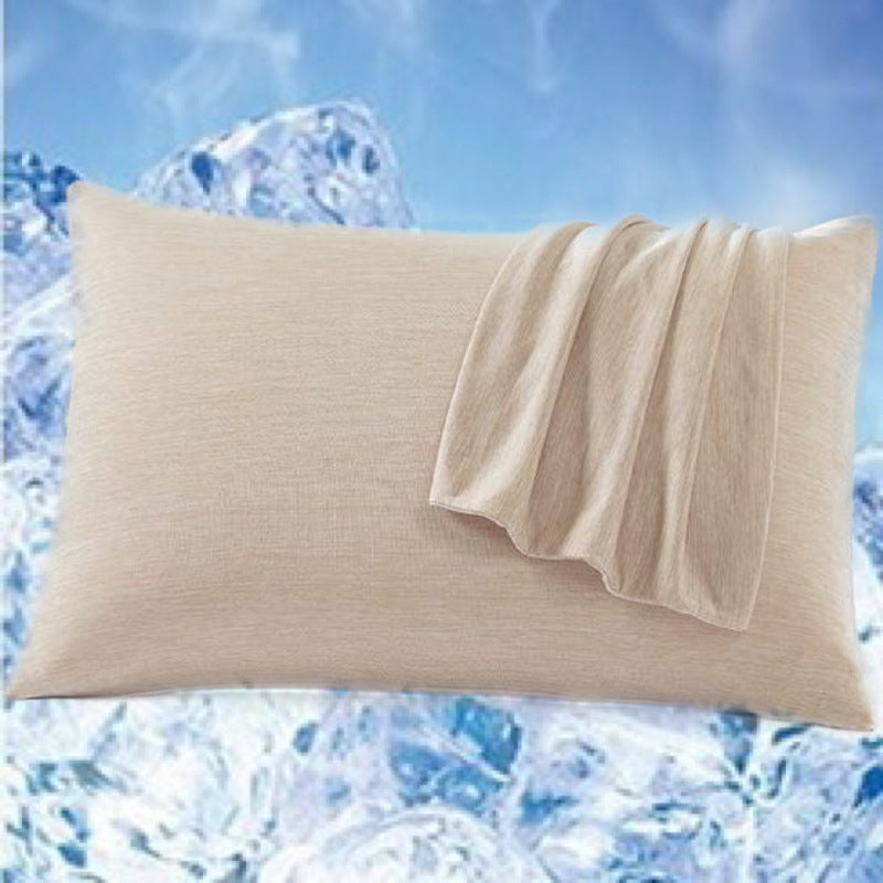 🔥LAST DAY 49% OFF - ❄️Cooling Pillow Cases for Spring Hot Sleepers Q-Max 0.5 Breathable Soft Pillowcase for Relaxation Soothing