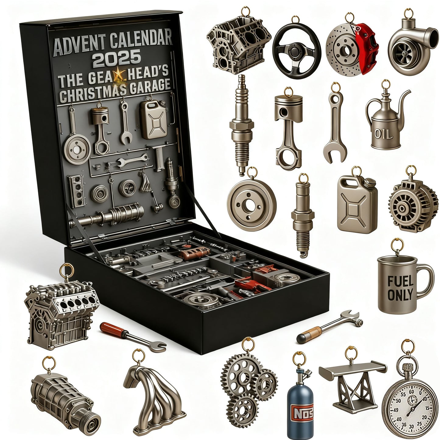 Advent Calendar 2025 The Gearhead’s Christmas Garage