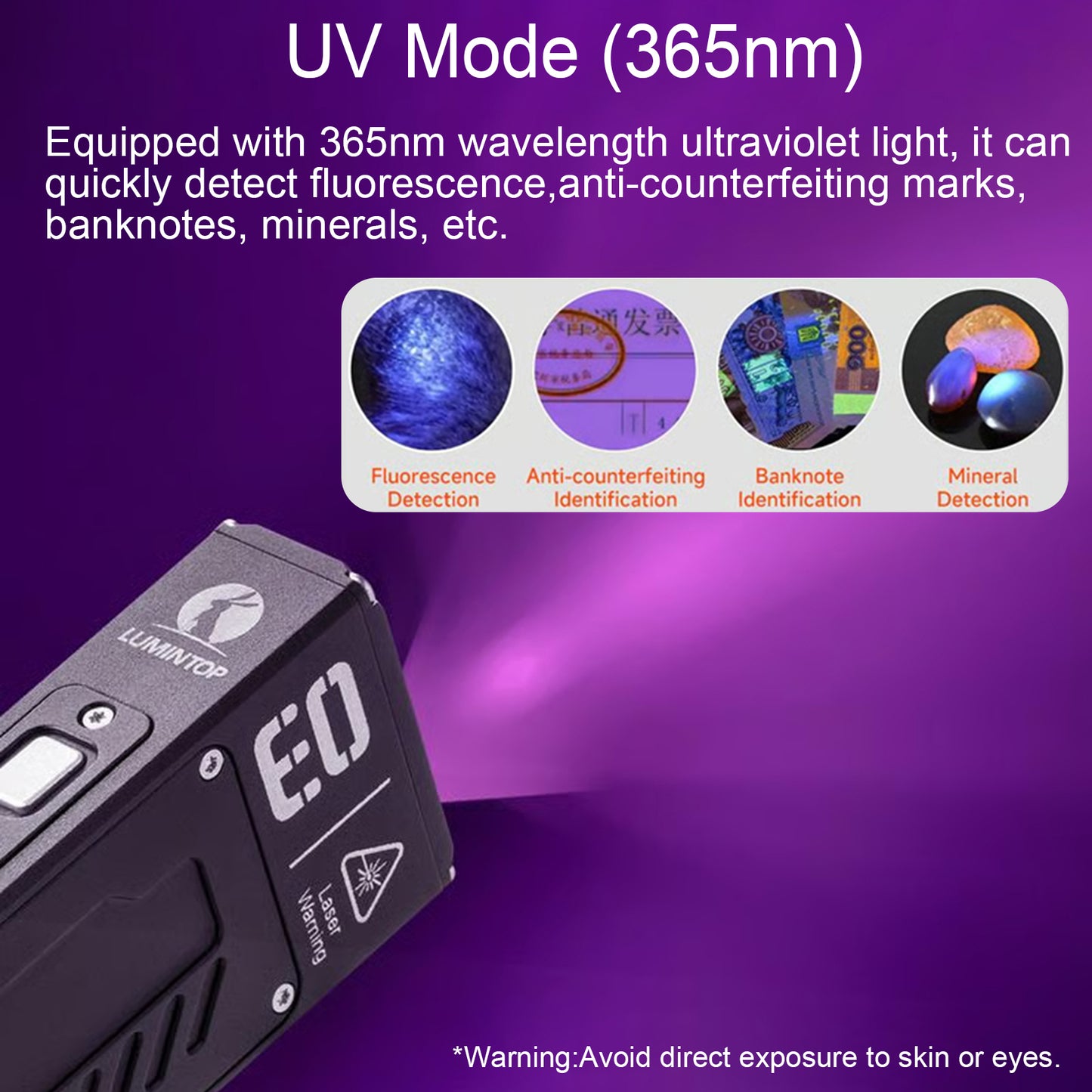 Lumintop Moonbox 3.0 Dual Laser+UV Flashlight🔦