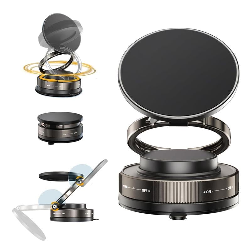 🔥Summer Clearance 49% OFF🔥 - 360° Adjustable Vacuum Magnetic Phone Holder for Car🚗