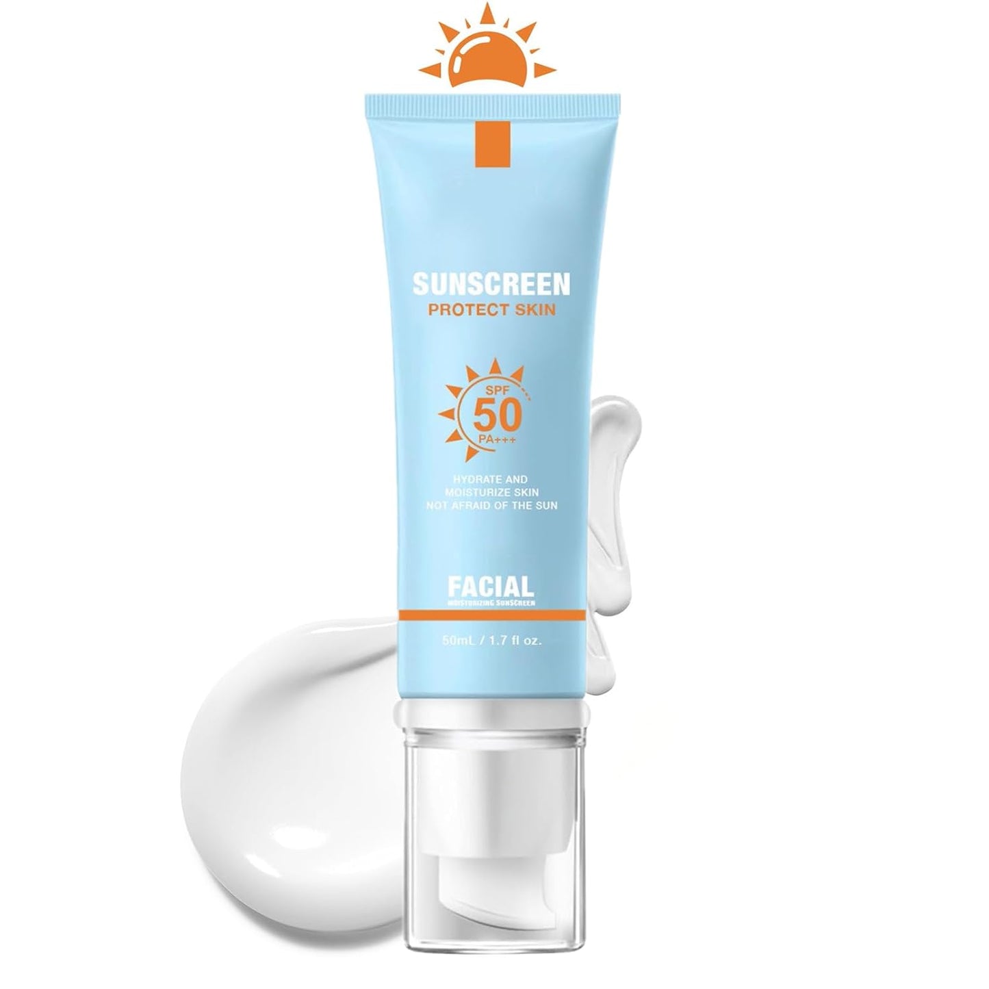🔥LAST DAY 49% OFF -🌞SPF 50 PA+++ moisturizing and nourishing sunscreen, no whitening