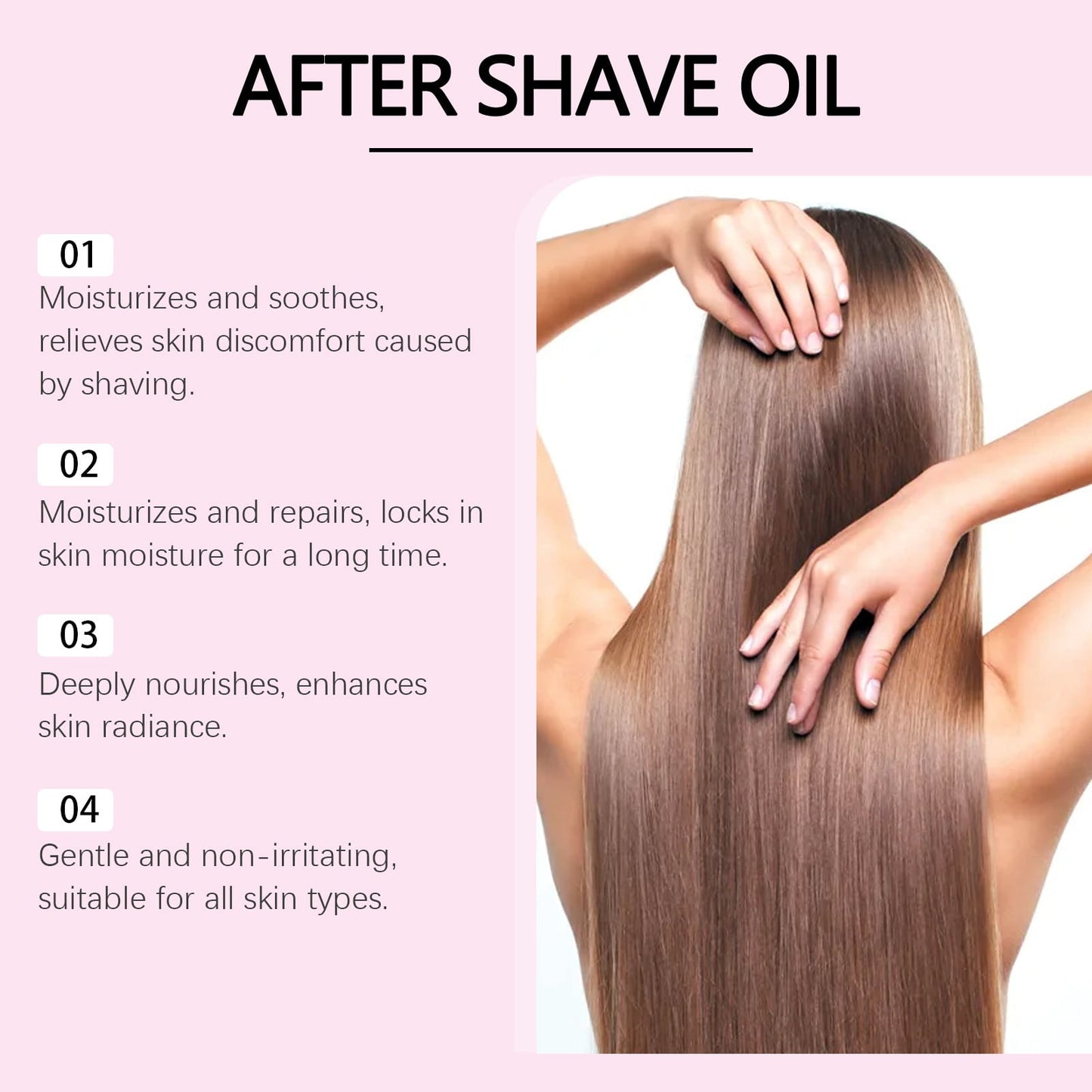 🔥Limited Time Discount-49% Off🔥🍓Strawberry After Shave Oil – Soothing, Hydrating & Gentle for Smooth Skin (90ml)🔥