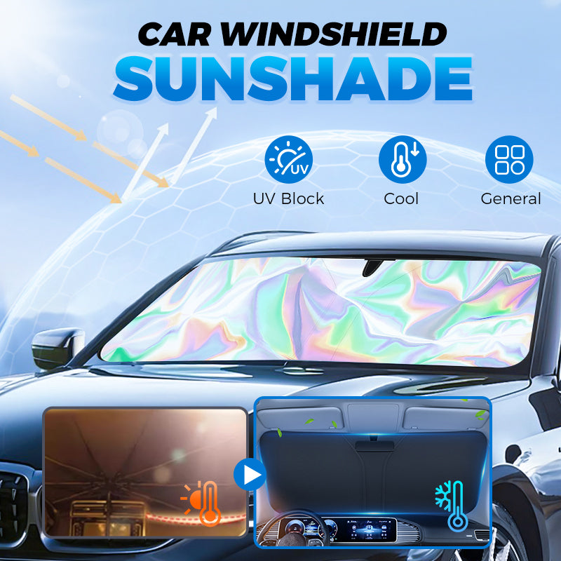 🌈 Laser Car Windshield Sunshade