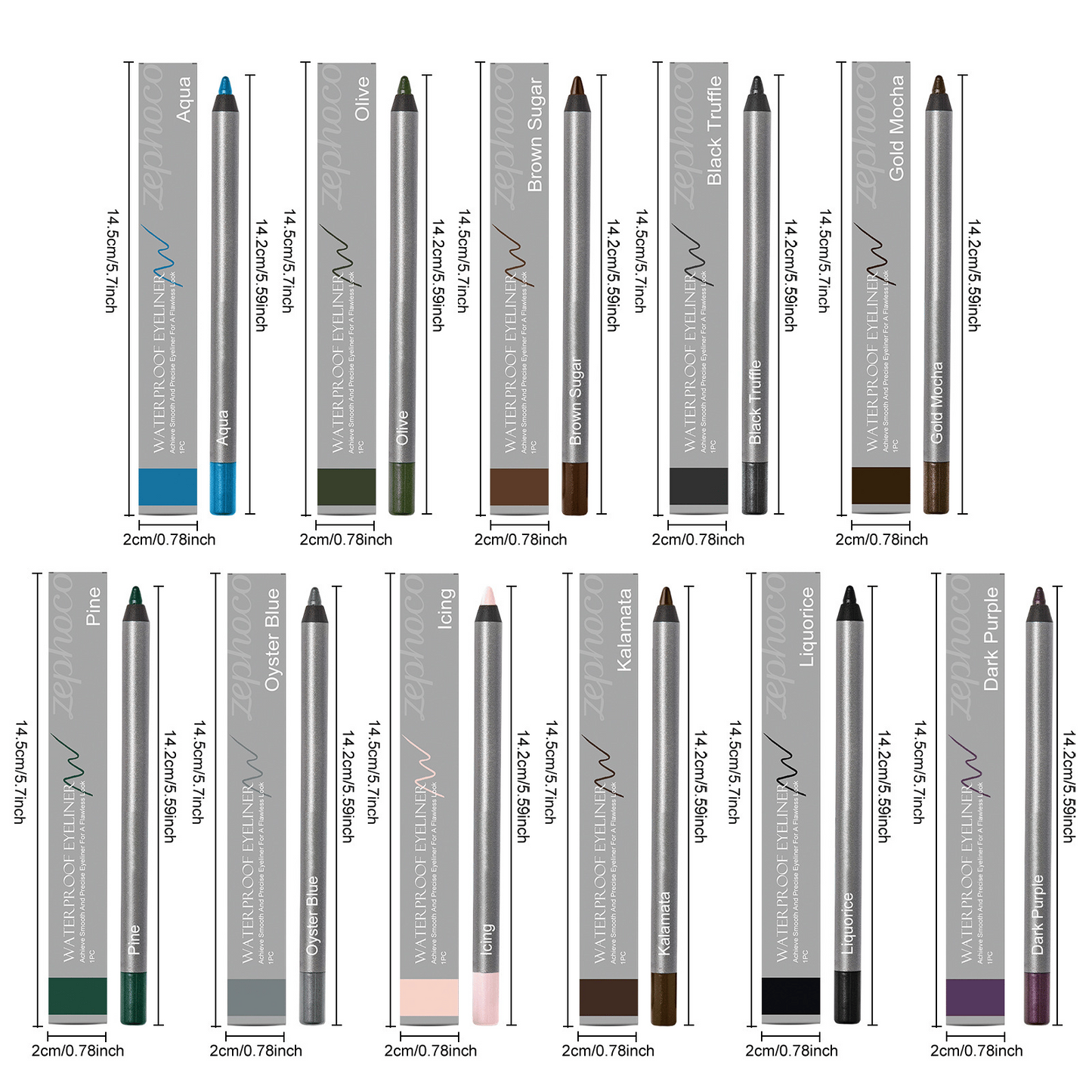 🌟 【24H Lock】1440-Minute Smudge-Proof Eyeliner🌟