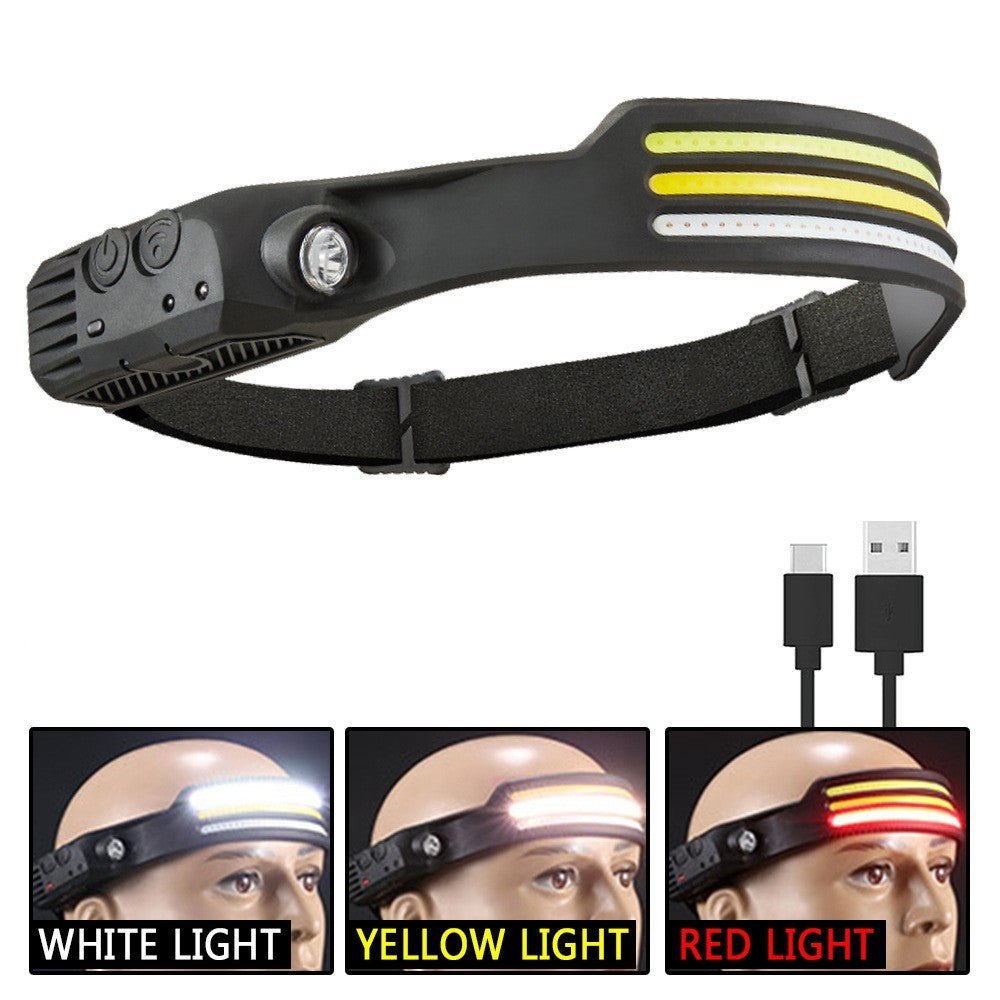 3 Colors Rechargeable Headlamps