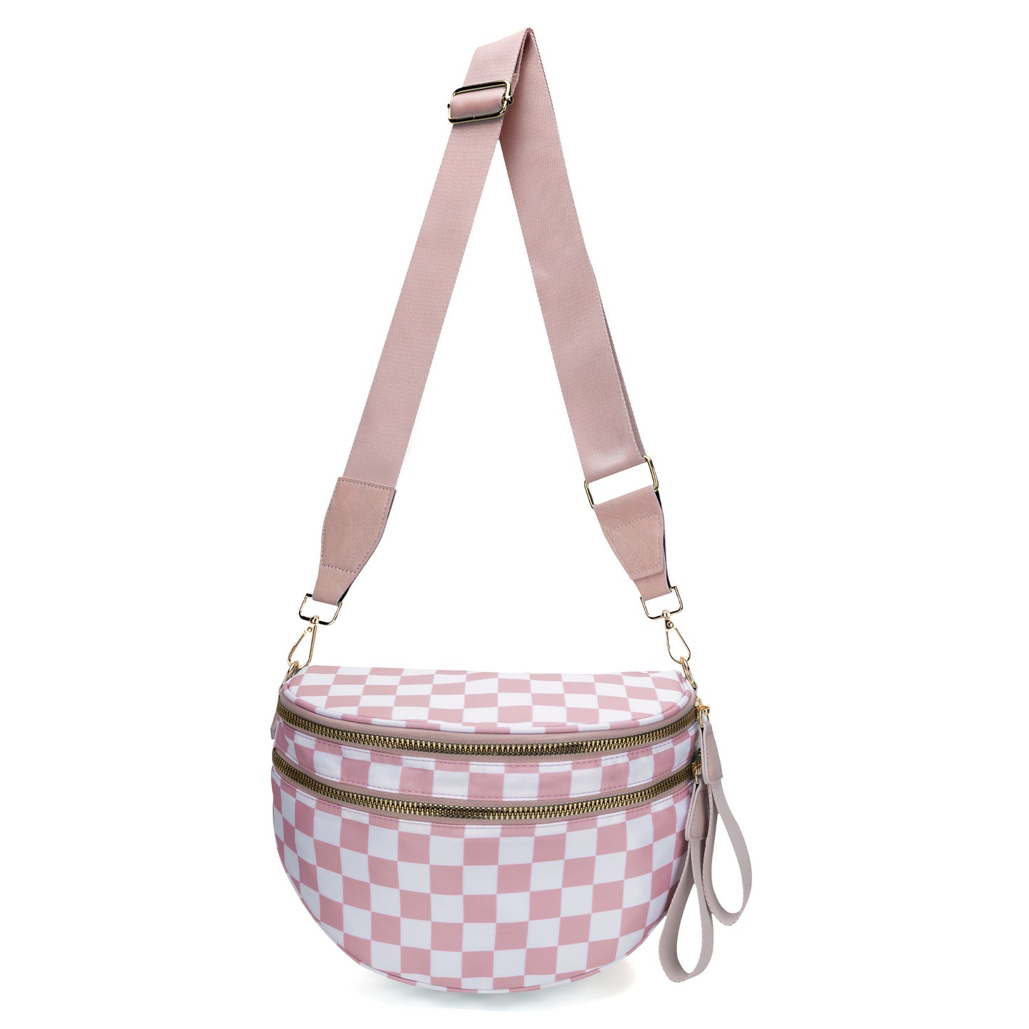 Checkered Bum Bag Crossbody