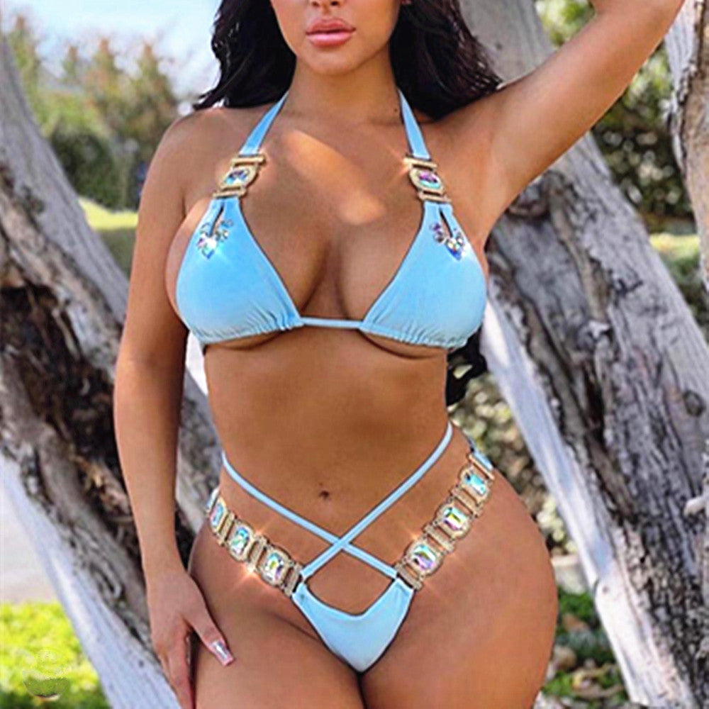 Sexy Crystal Diamond Swimsuitđź‘™