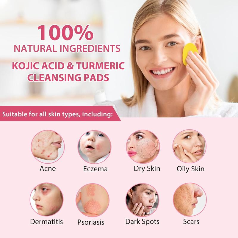 Velleara Turmeric & Kojic Acid Pads | 40 Pack