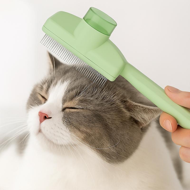 🔥 Self-cleaning Pet Flea Comb Grooming Brush