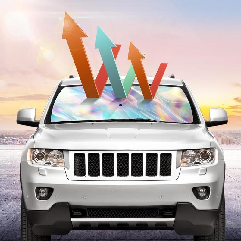 🌈 Laser Car Windshield Sunshade