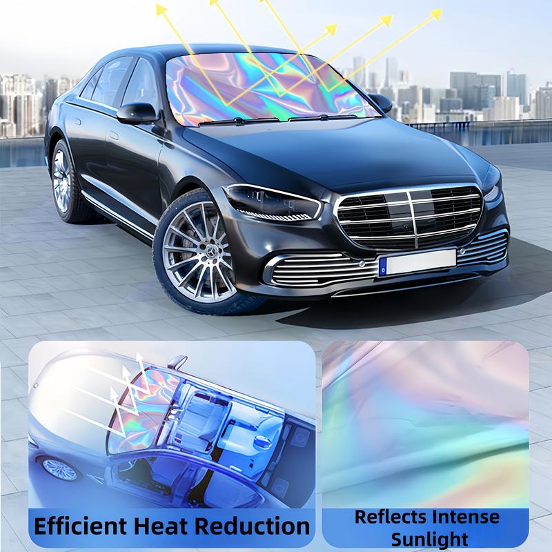 🌈 Laser Car Windshield Sunshade