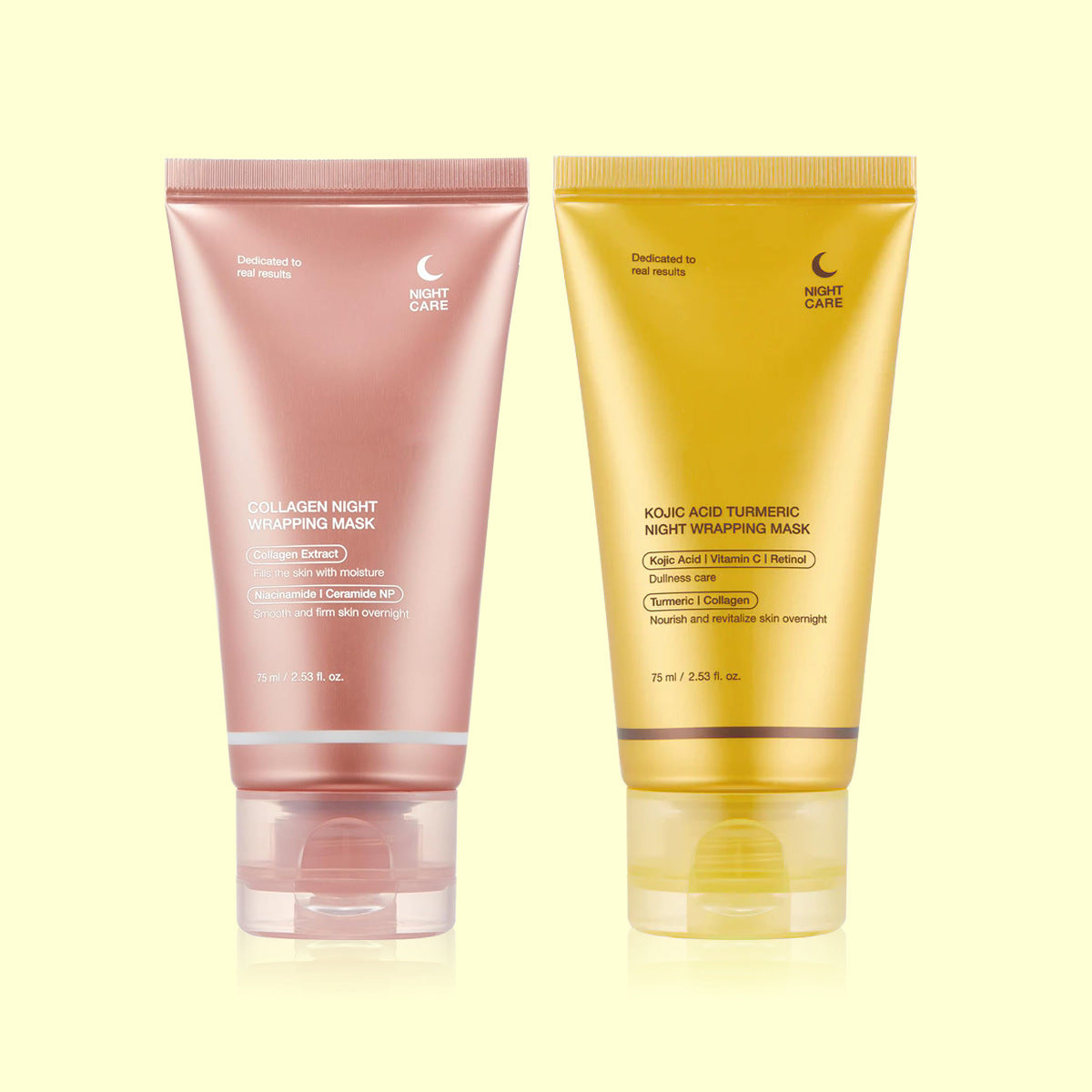 "Bye-Bye Dullness! Kojic Acid Overnight Mask!"