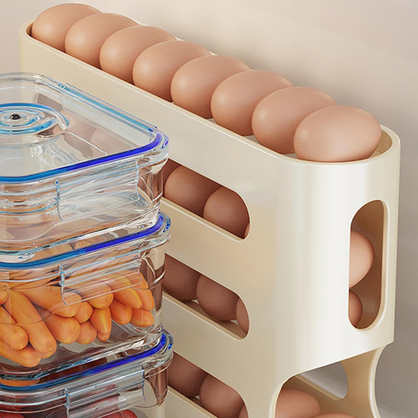 🥚4 Layer Egg Rack(Contain 28 Eggs)✨✨