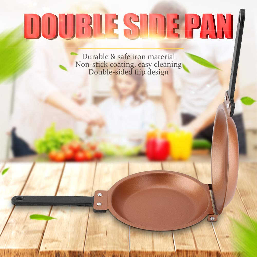 🍳✨ DOUBLE-SIDED NON-STICK PAN ⭐ Cook Easily👨