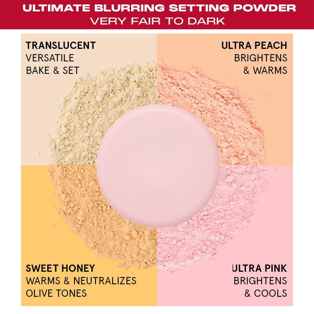 💗Ultimate Blurring Setting Powder Full-Sized-7 Colors🥰