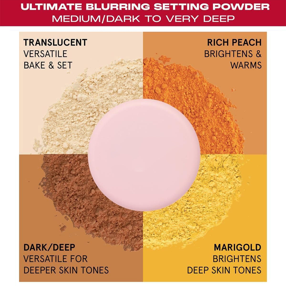 💗Ultimate Blurring Setting Powder Full-Sized-7 Colors🥰