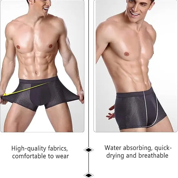 🔥Buy 2 Get 1 Free✨BAMBOO FIBRE BOXER SHORTS - FOR ALL-DAY COMFORT