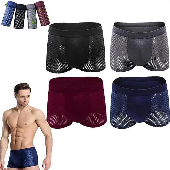 🔥Buy 2 Get 1 Free✨BAMBOO FIBRE BOXER SHORTS - FOR ALL-DAY COMFORT
