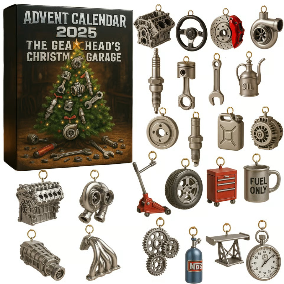 Advent Calendar 2025 The Gearhead’s Christmas Garage