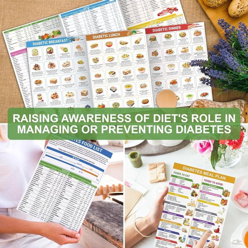 🎁Diabetes Food List & Meal Planner🧁🍫🍬🍭