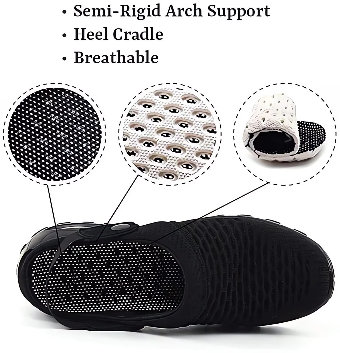 Orthopedic Clogs With Air Cushion Support
