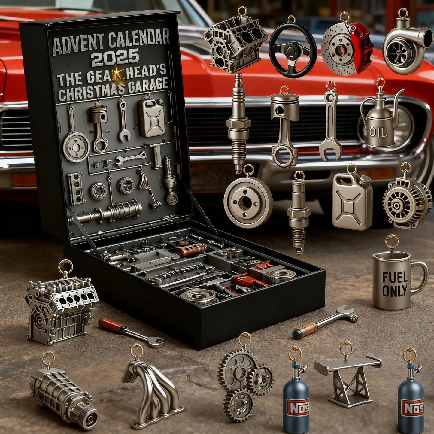 Advent Calendar 2025 The Gearhead’s Christmas Garage