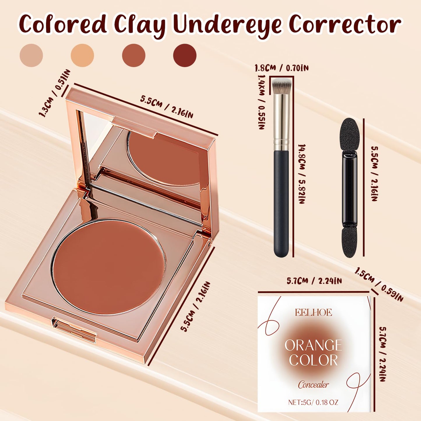đź’śColored Clay Undereye Corrector