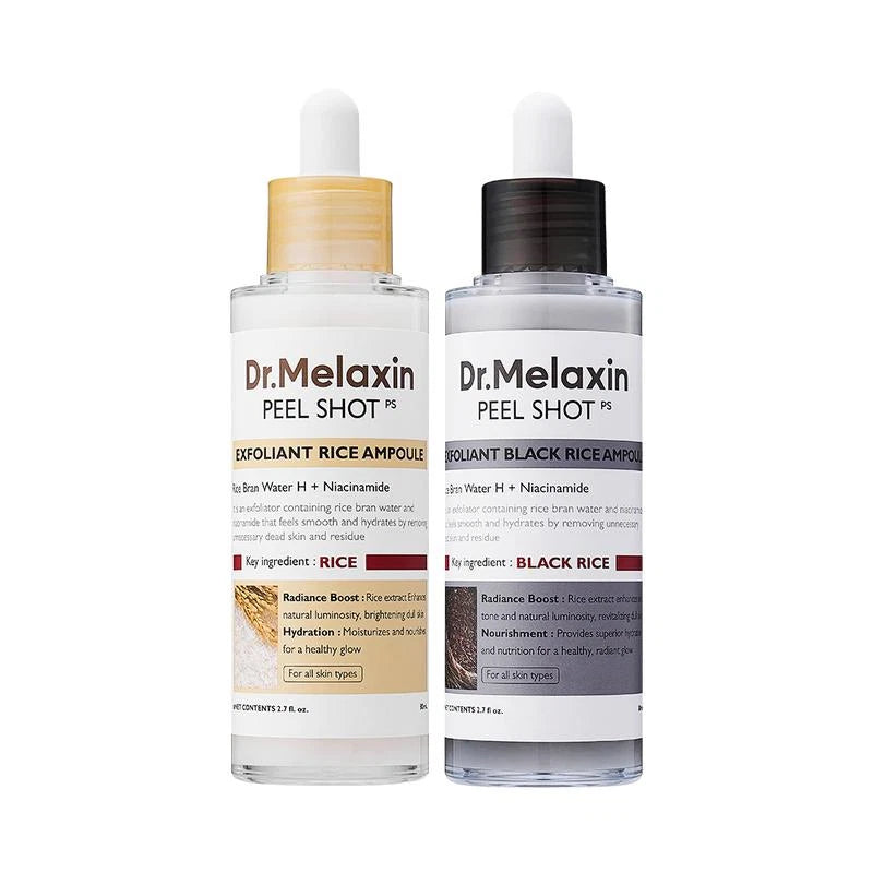 Peel Shot Glow Rice Ampoule Duo