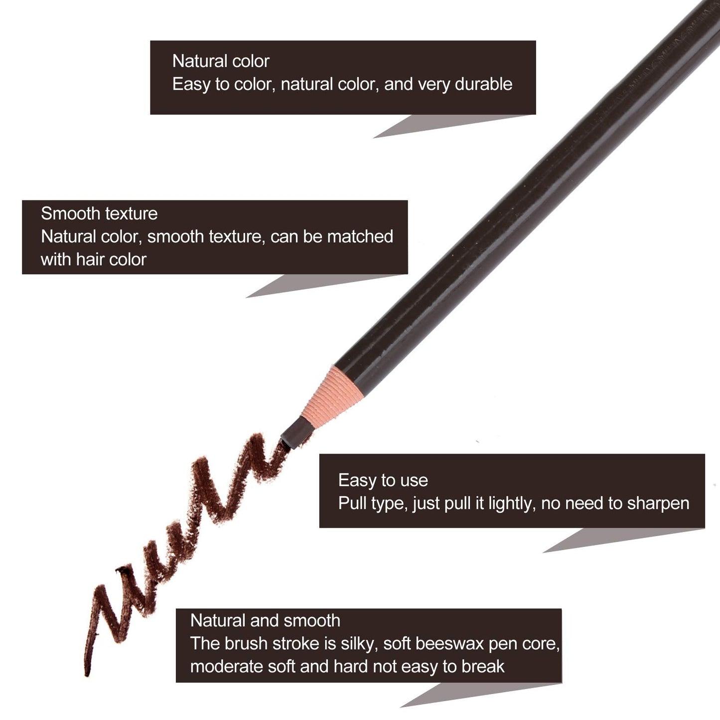 💧Waterproof Eyebrow Pencil 5 Pieces