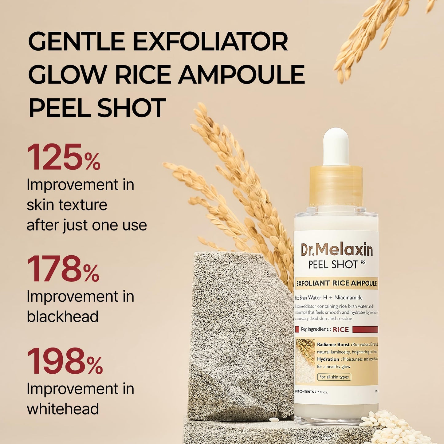 Peel Shot Glow Rice Ampoule Duo