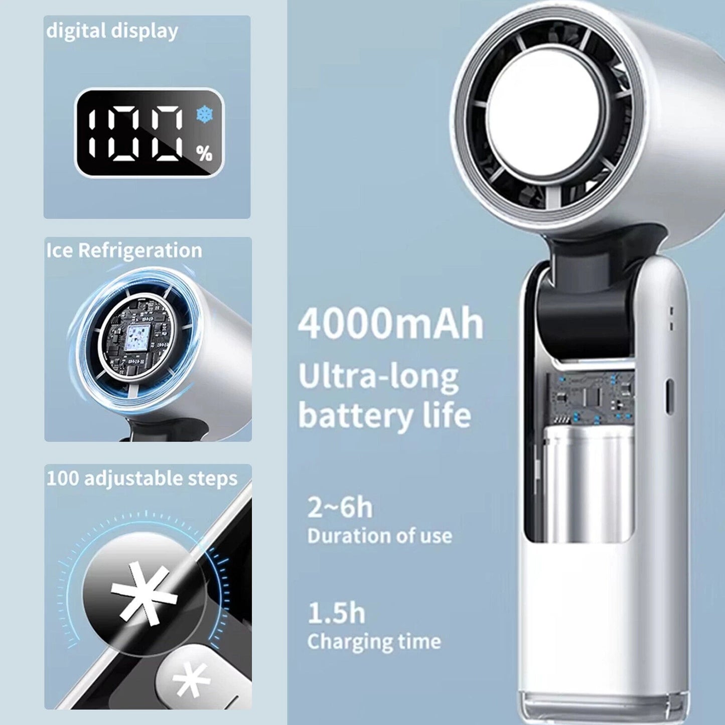 🔥2025 HOT SALE🔥 Mini Ice Cooling Fan