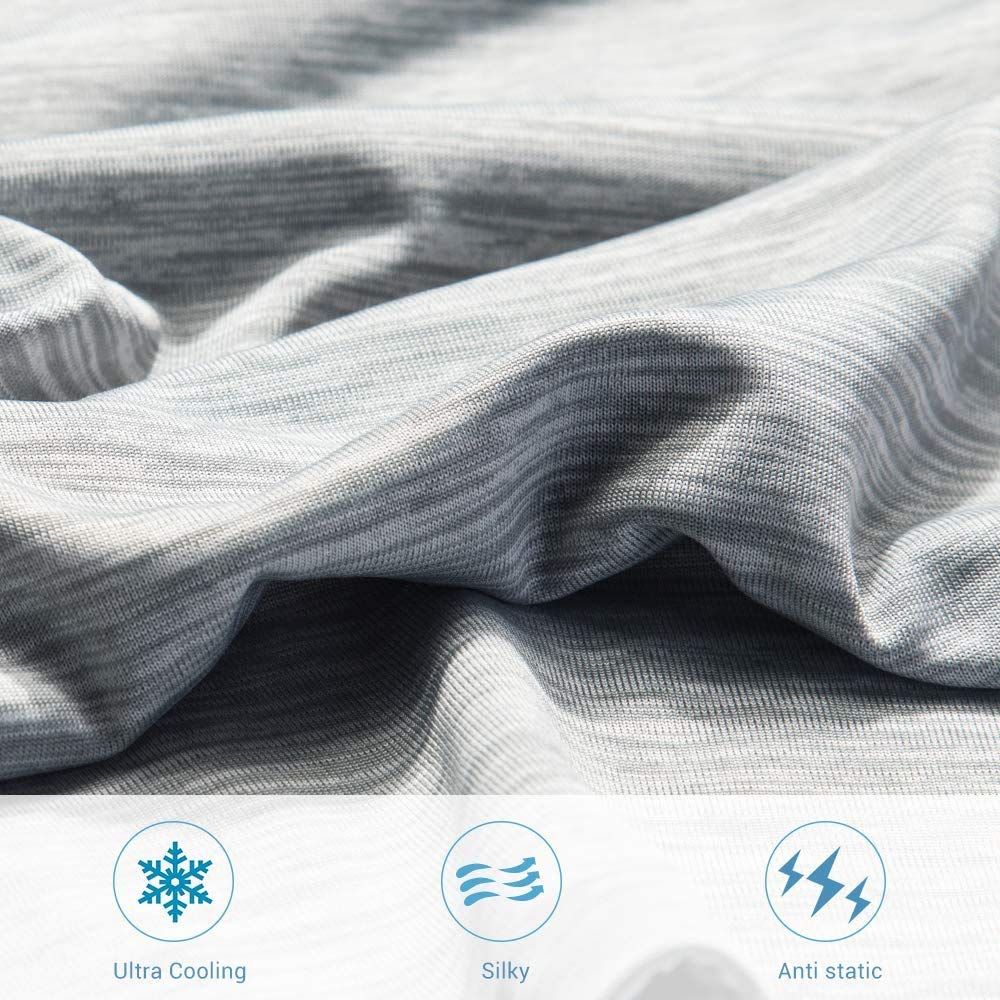 🔥LAST DAY 49% OFF - ❄️Cooling Pillow Cases for Spring Hot Sleepers Q-Max 0.5 Breathable Soft Pillowcase for Relaxation Soothing