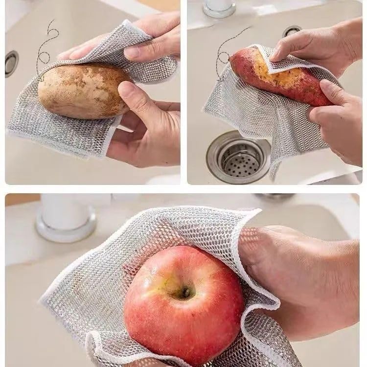 🥳10PCS Multipurpose Wire Dishwashing Rags