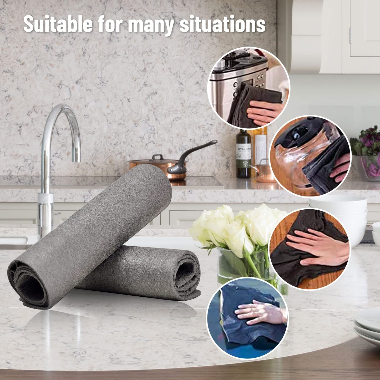 10PCS Thickened Magic Cleaning Cloth