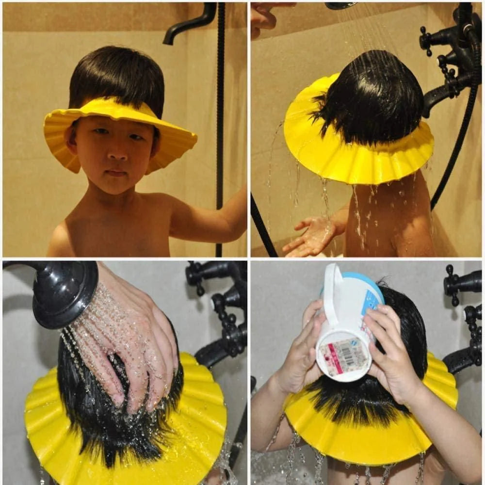 👶Baby Adjustable Safe Bathing Shower Cap 🛀