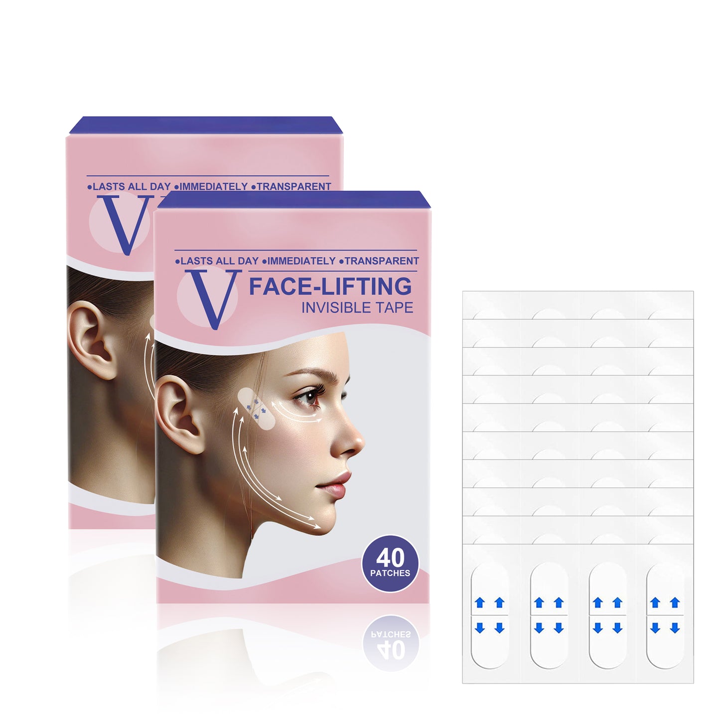 V-Face Lifting Invisible Adhesive Tape