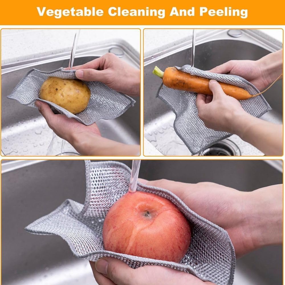 🥳10PCS Multipurpose Wire Dishwashing Rags