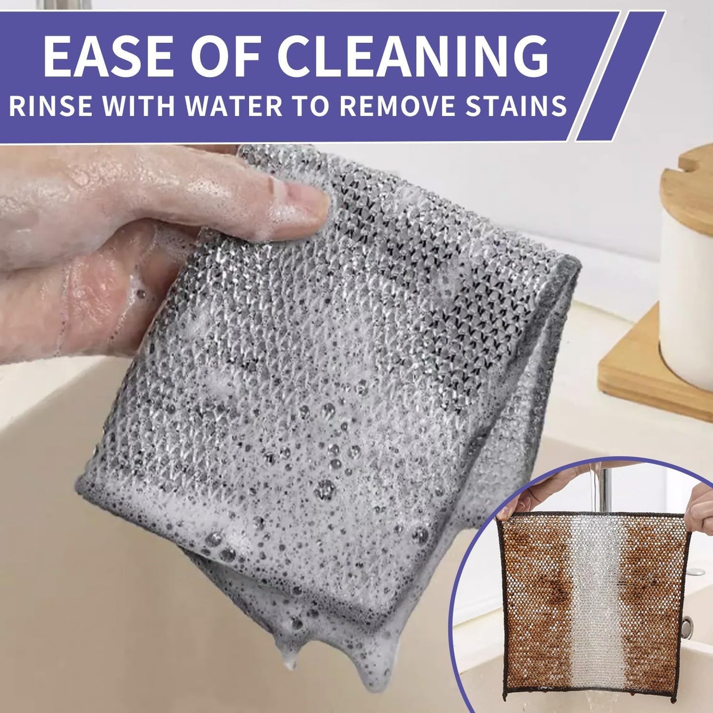 🥳10PCS Multipurpose Wire Dishwashing Rags