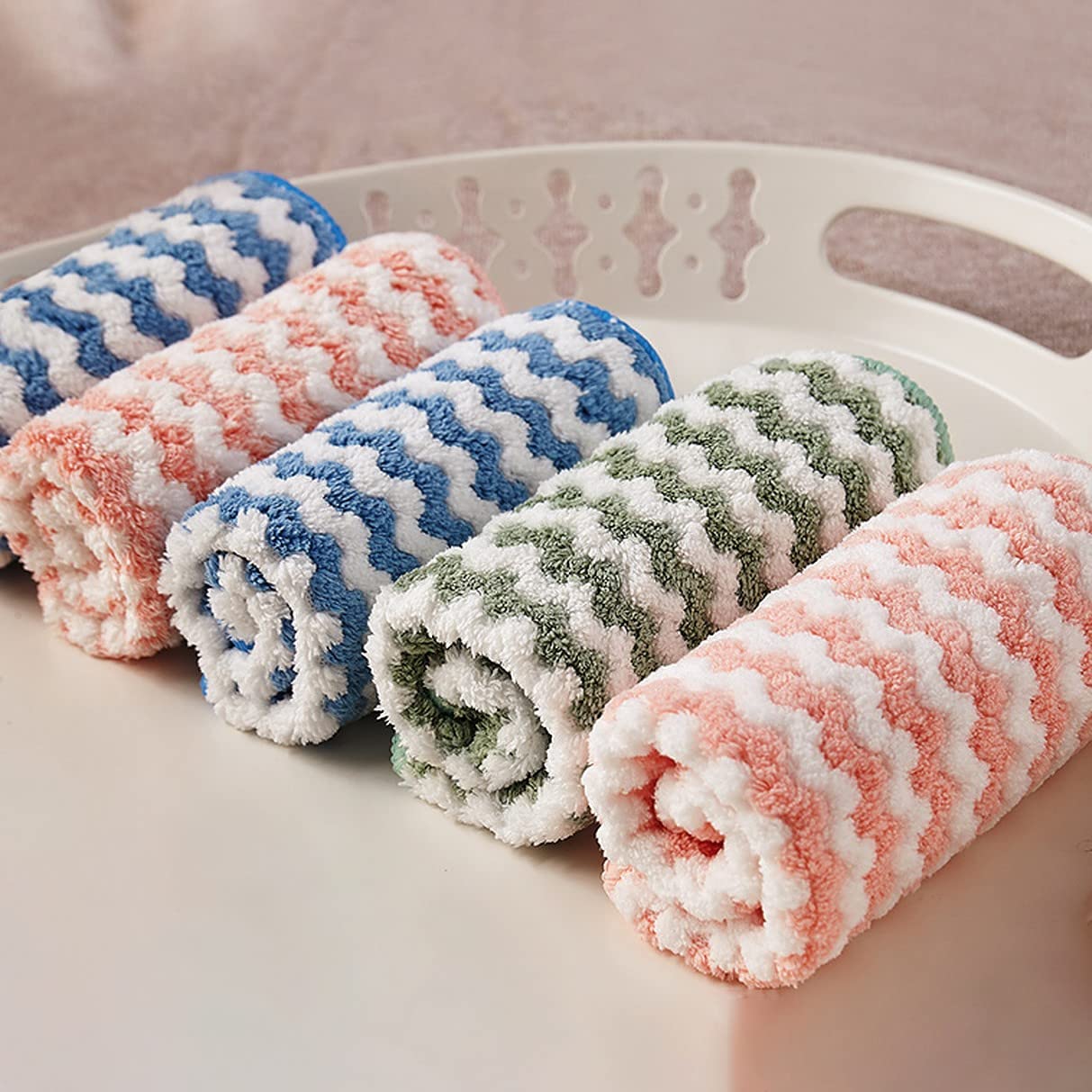 ⚡Microfiber Cleaning Cloth for Washing Dishes