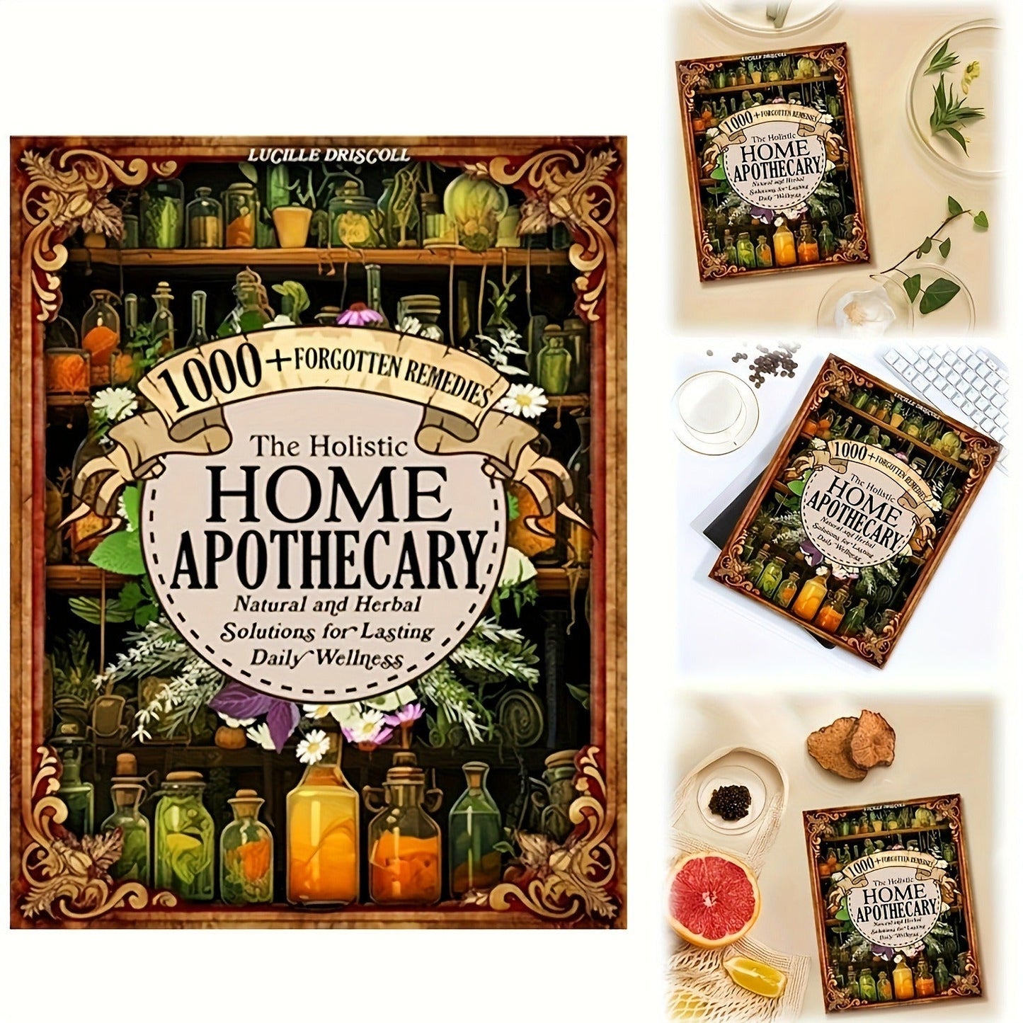 THE HOLISTIC HOME APOTHECARY 1000+π