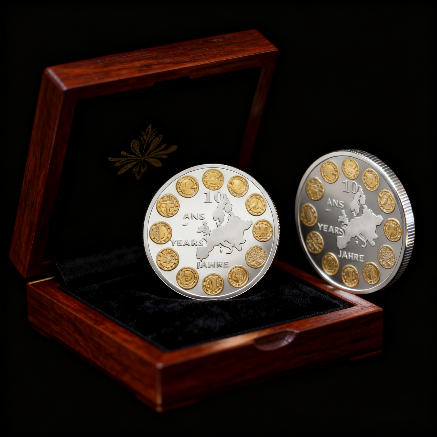 EU 10th Anniversary Commemorative Coin