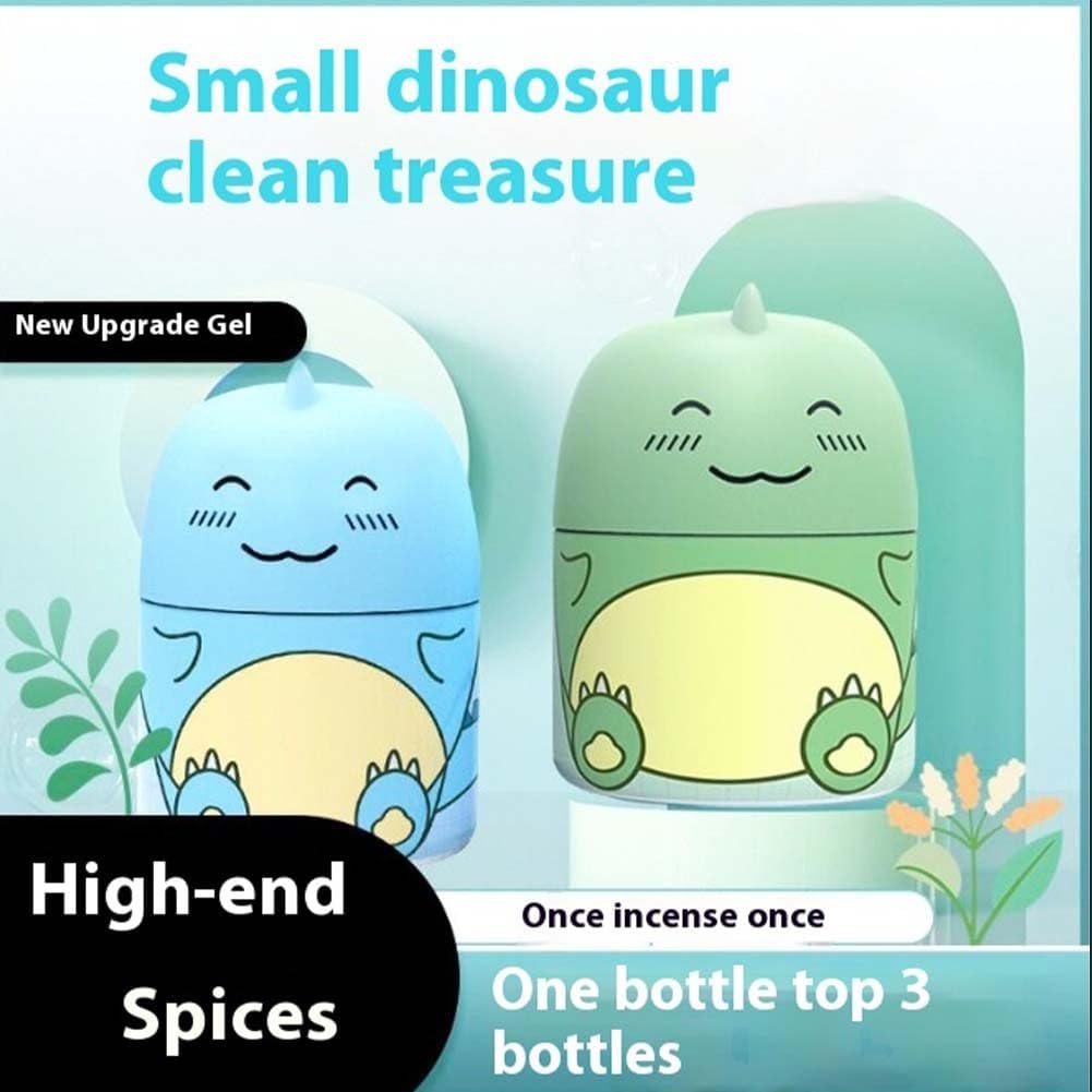 ✨🦖 Cute Dinosaur-Shaped Toilet Bowl Cleaner Bottle 🤩