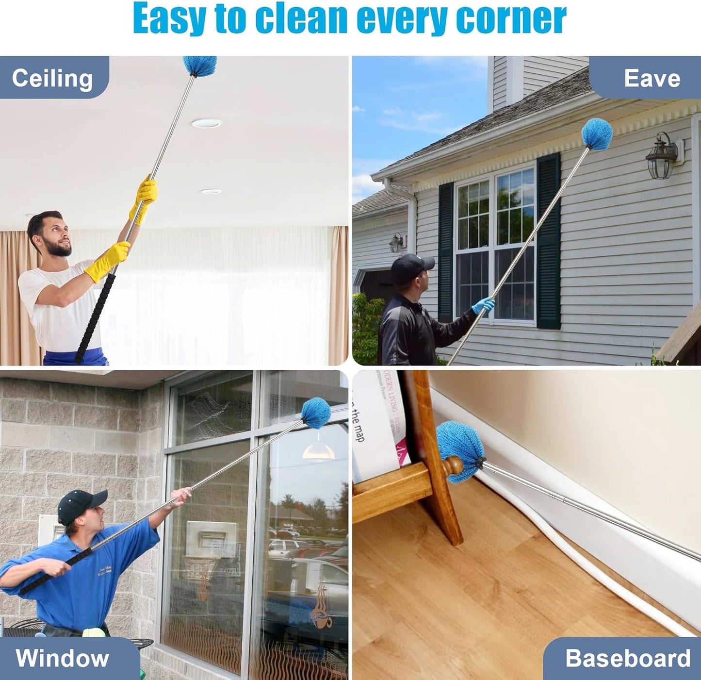 Washable Ceiling Fan Cleaner Duster