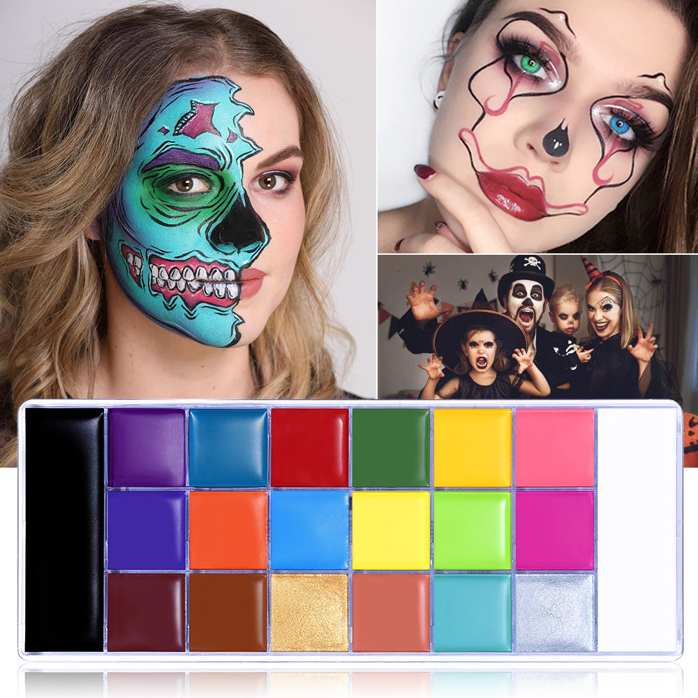 Tattoo Paint Palette - Safe Party Makeup for Halloween & Cosplay