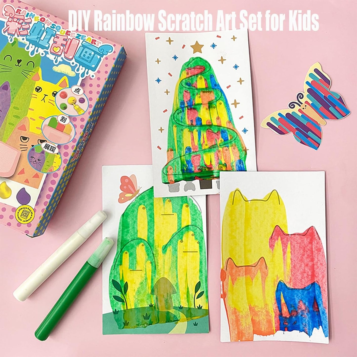🎨 Rainbow Art Fun Kit for Kids
