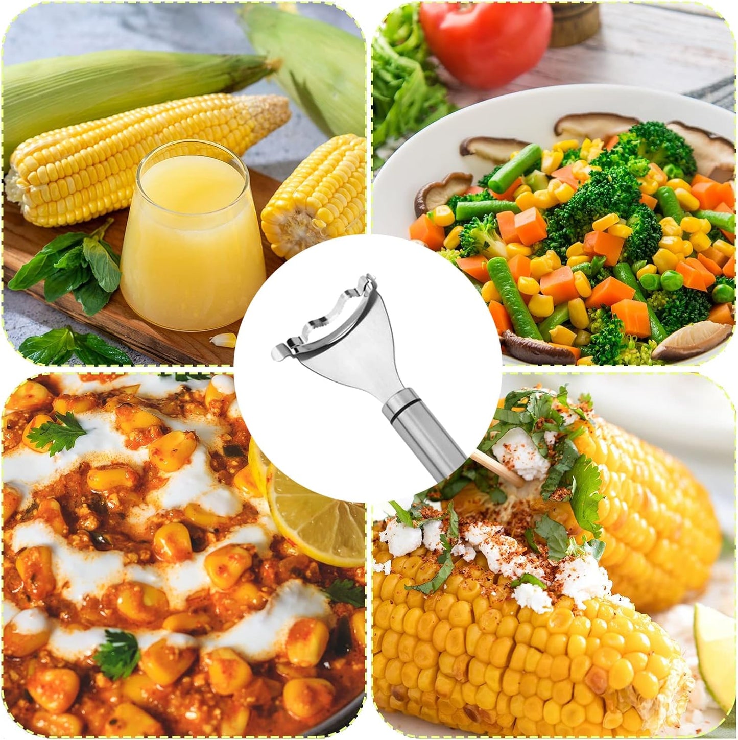 🌽 2 Counts Corn Peeler