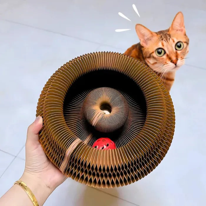 Foldable Organ Cat Scratcher Board