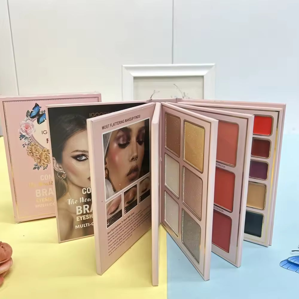 🎀Fashion 5-in-1 Makeup Book Palette🎨💄
