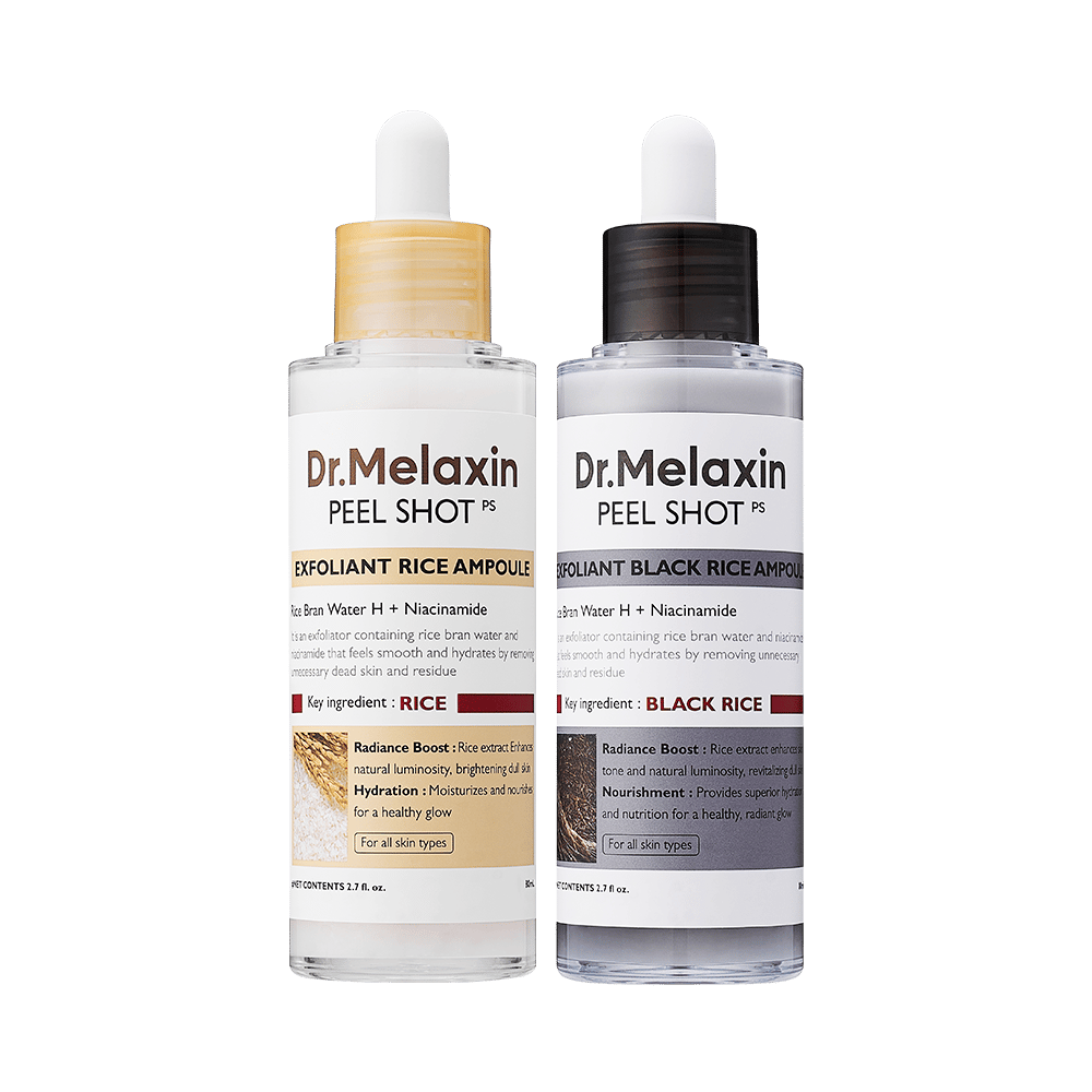 Peel Shot Glow Rice Ampoule Duo